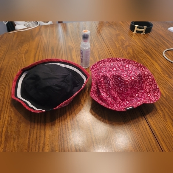 TWO identical reversible Carnival cruise lines players club hats. - Picture 3 of 4